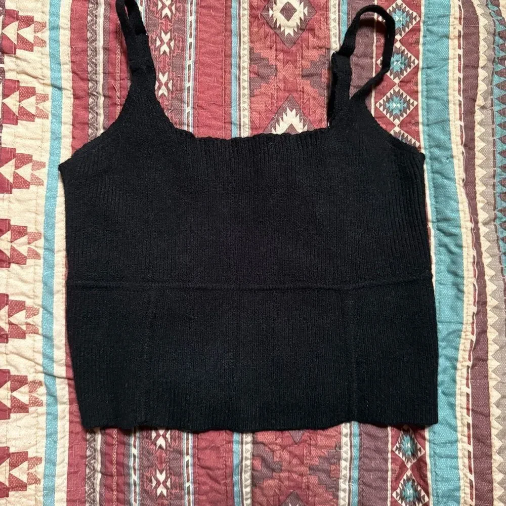 ASTR the label black tank top size medium